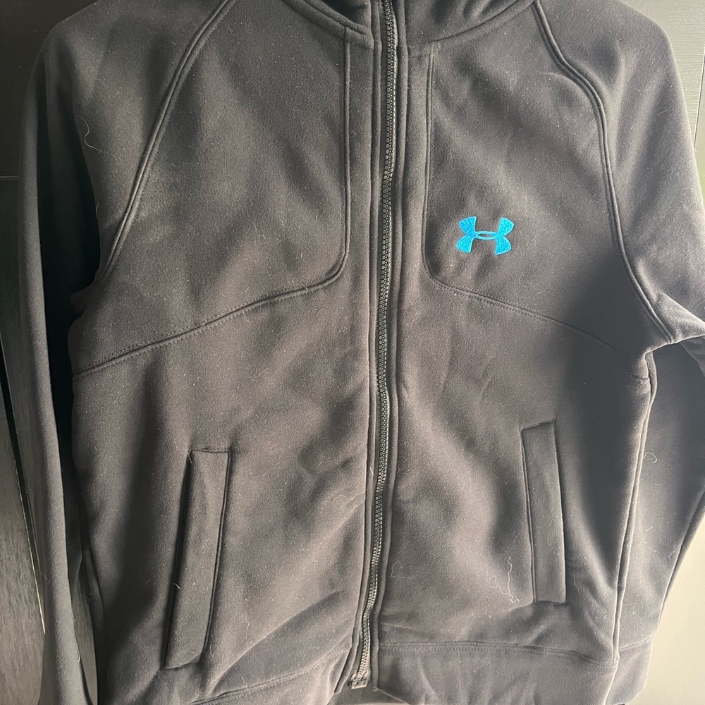 Under Armour Gray Zip-Up Hoodie